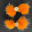 Snowflake Pom Pom Hair Barrettes - Your Pet Connection