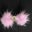 Snowflake Pom Pom Hair Barrettes - Your Pet Connection