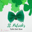 St. Patrick's Tulle Dog Hair Bow - Your Pet Connection