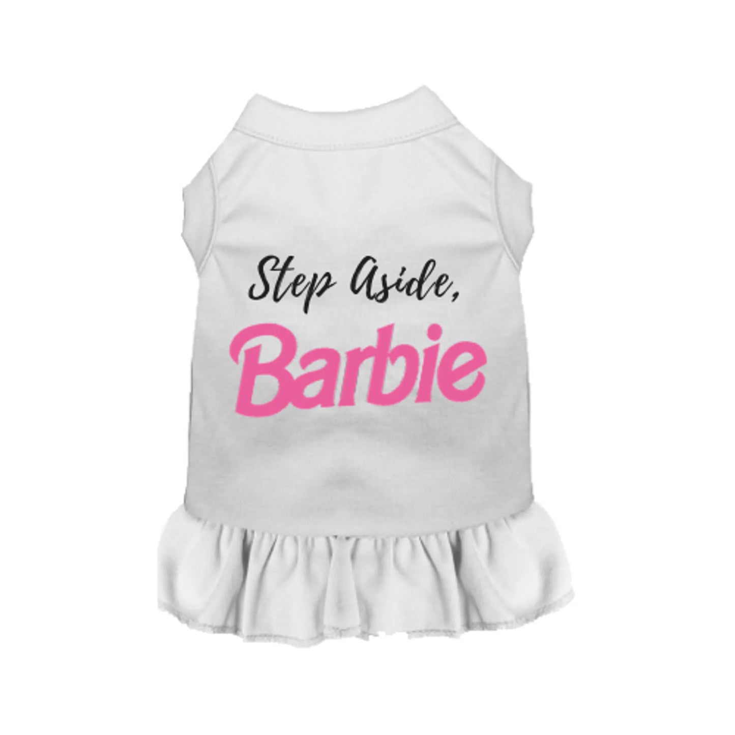 Bark Fifth Avenue Chic Step Aside Barbie Dog Dress