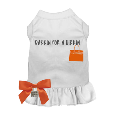 Barkin' for A Birkin- Dog Dress - Your Pet Connection