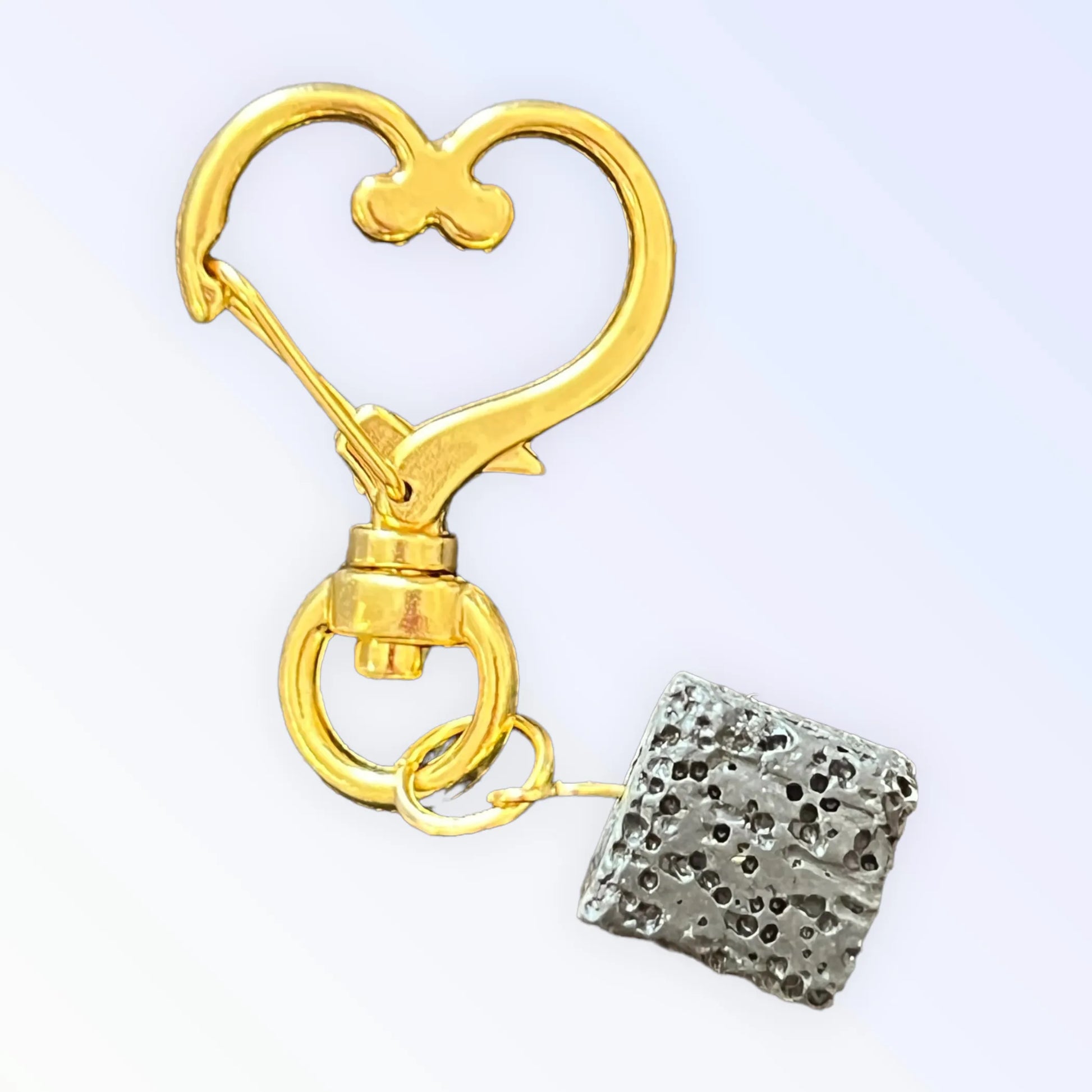 The Black Volcanic Diffuser Collar Charm - Your Pet Connection