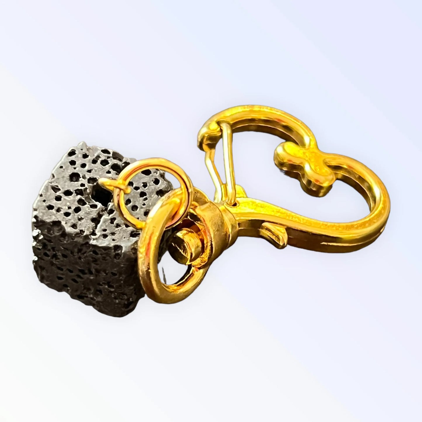 The Black Volcanic Diffuser Collar Charm - Your Pet Connection