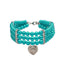 Three-Row Pearl Sniffany Dog Necklace - Your Pet Connection