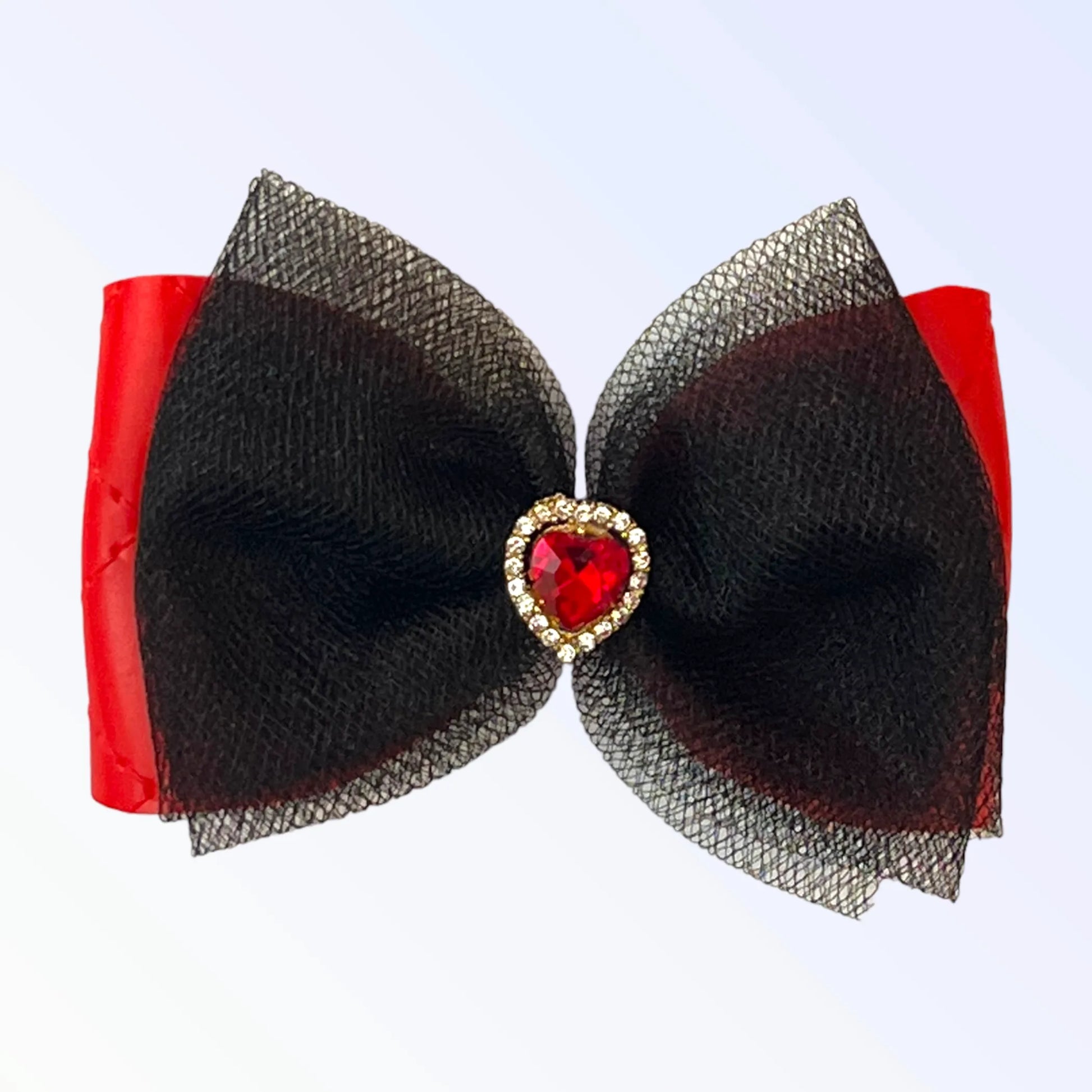 Tulle Heart Dog Hair Barrette - Your Pet Connection