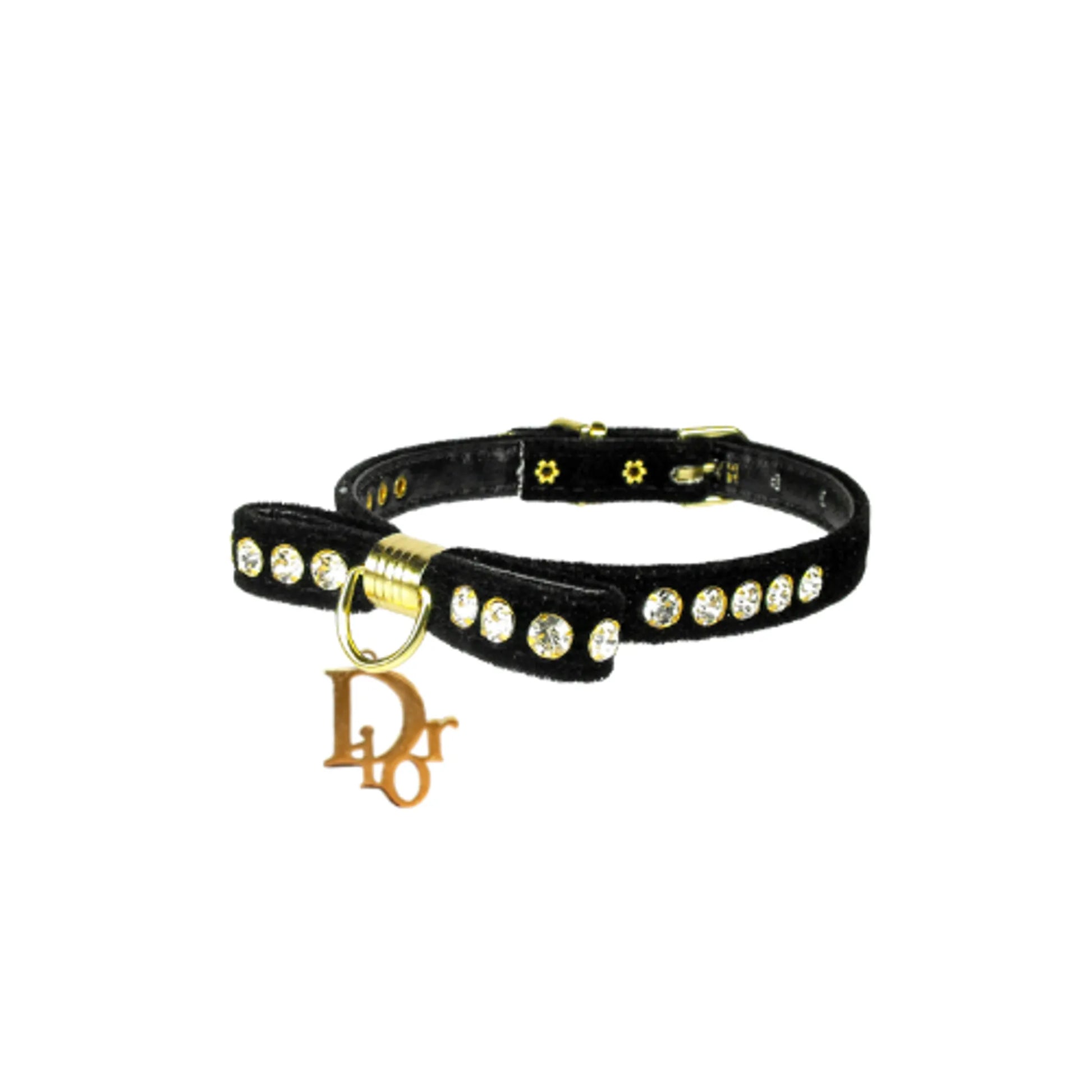 Velvet Dior Charm Collar - Your Pet Connection