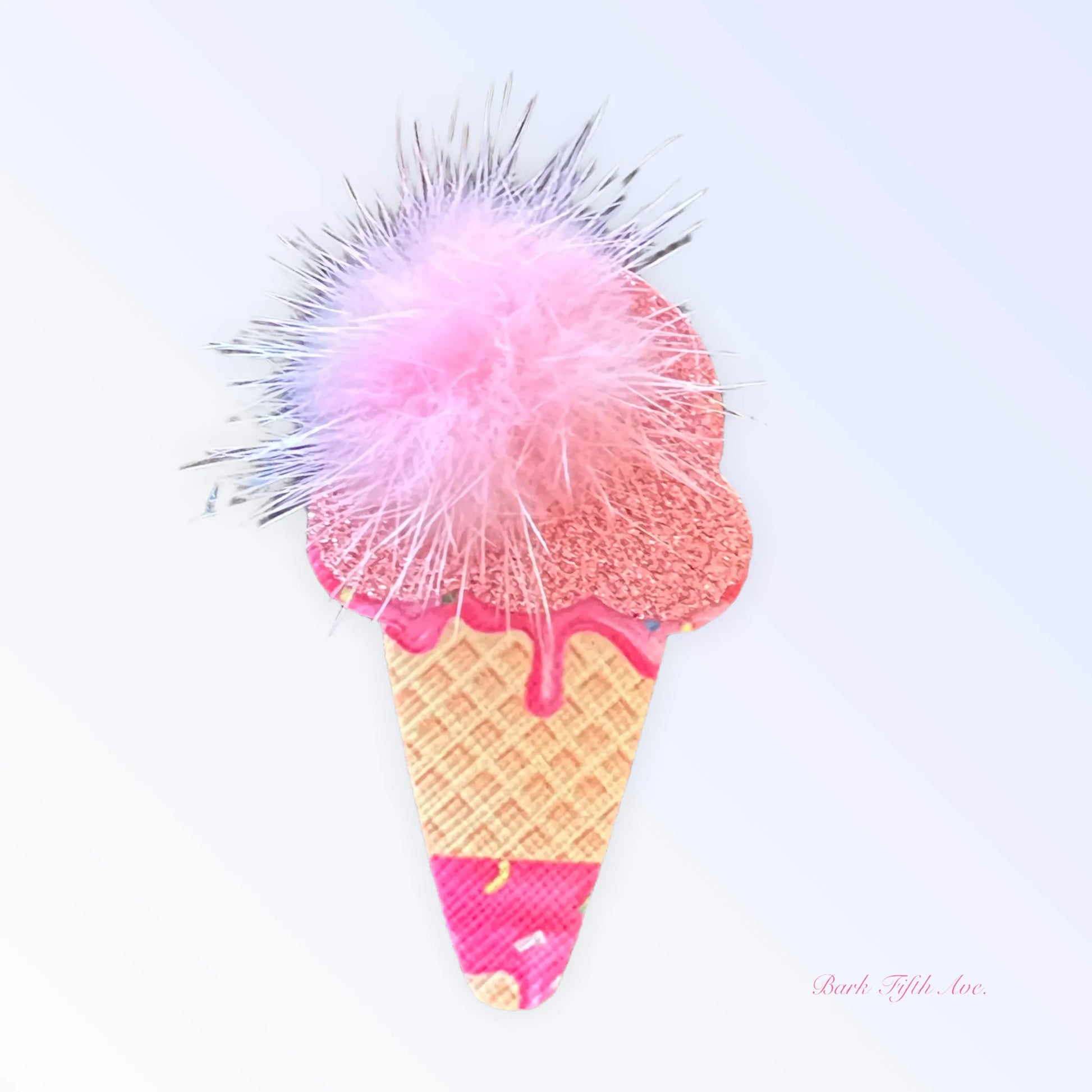 Yummy Ice Cream Drip Cone Hair Clip - Your Pet Connection
