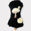 Beaded Fur and Rhinestone Flamingo- Dog Dress - Your Pet Connection