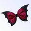 Bark Fifth Avenue Batwing Halloween Dog Bow 4-5"