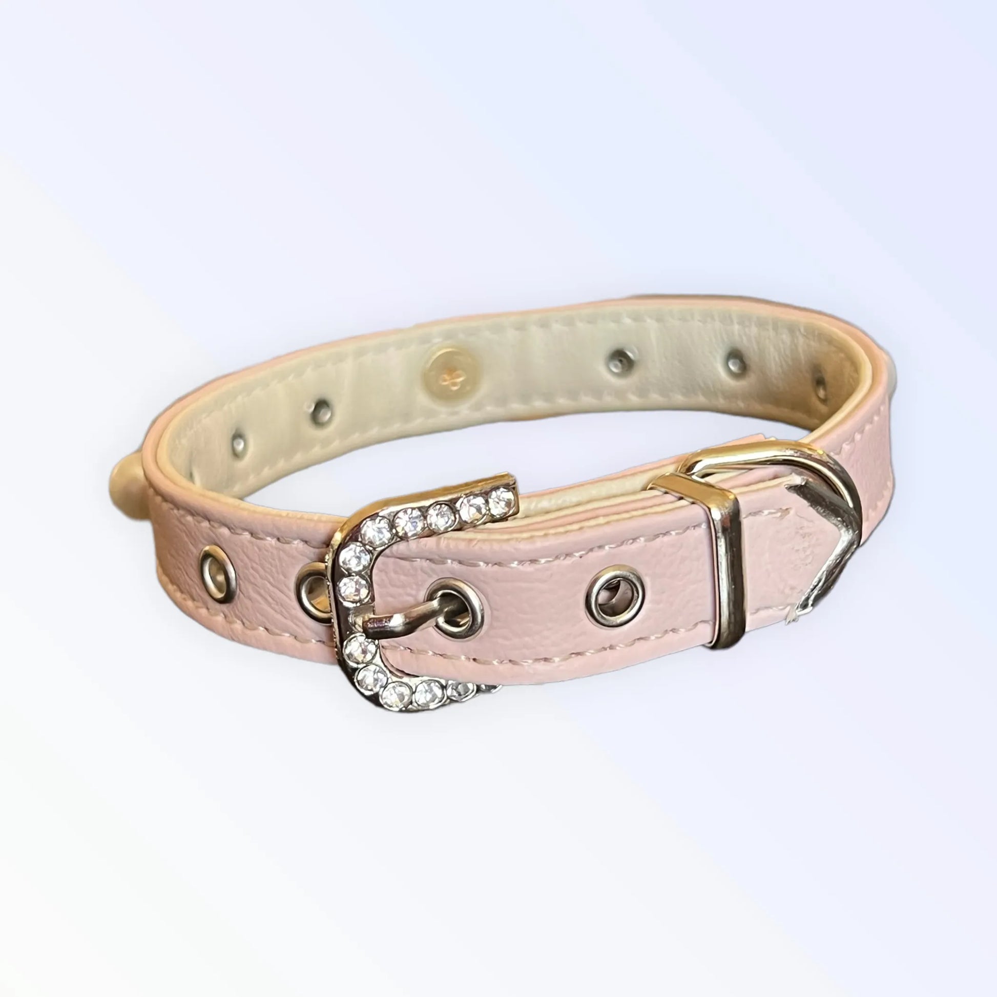 Beaded Pearls and Bow Collar - Your Pet Connection