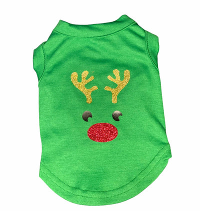 Bark Fifth Avenue Reindeer Dog Sweater - Small