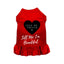 Bark Fifth Avenue Valentine's Day Dog Dress Small
