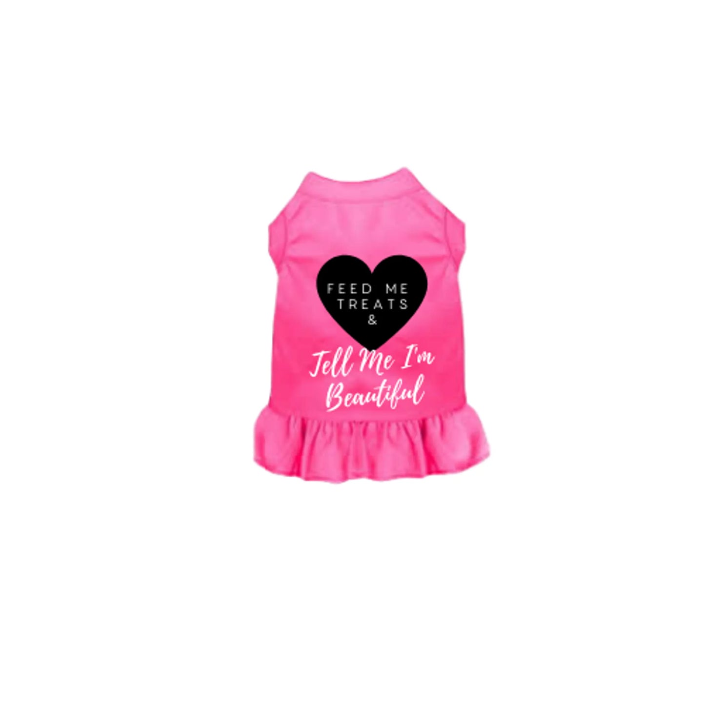 Bark Fifth Avenue Valentine's Day Dog Dress Small