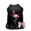 Bark Fifth Avenue Flamingo Ruffle Dog Dress