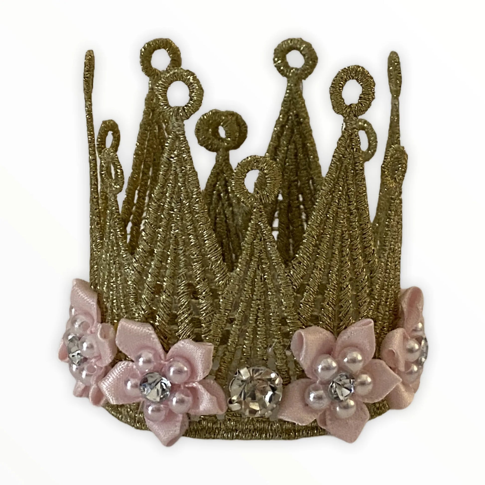 Floral and Lace Crown - Your Pet Connection