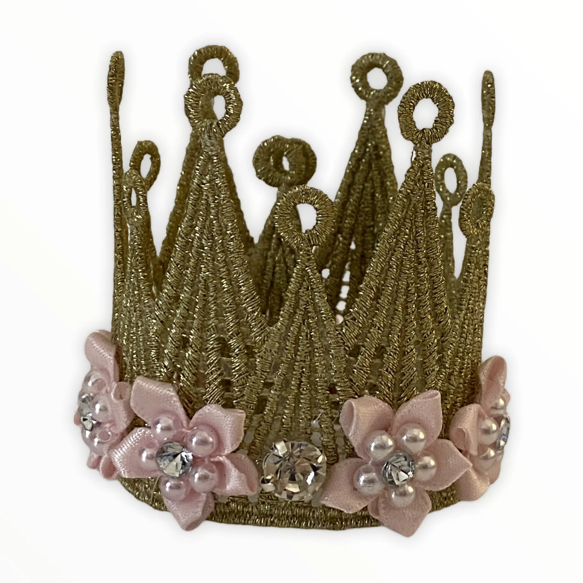 Floral and Lace Crown - Your Pet Connection