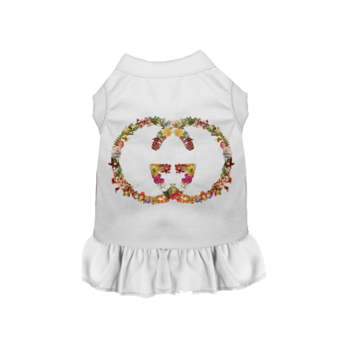 Bark Fifth Avenue Designer-Inspired Ruffle Dog Dress