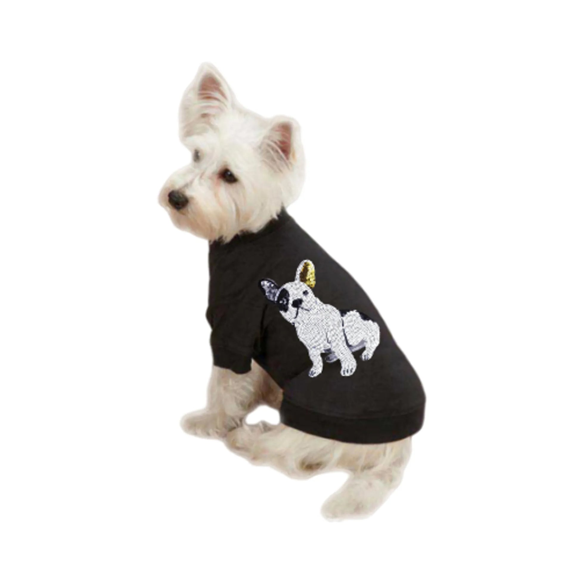 Frenchie Sequin Tee - Your Pet Connection