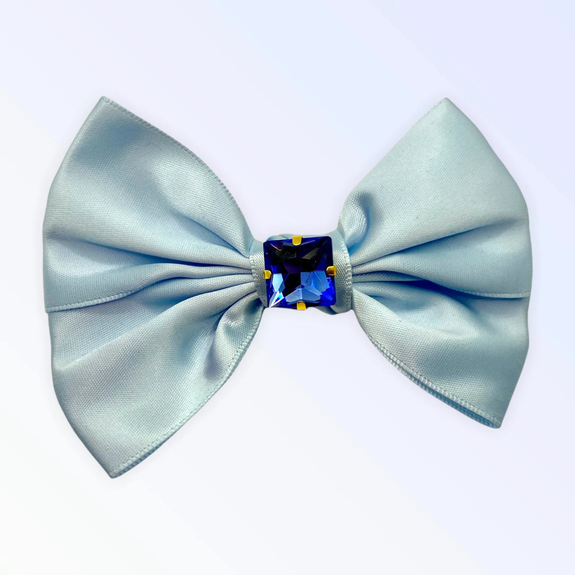 Glass Diamond Rhinestone Bow- Short - Your Pet Connection