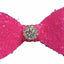 Bark Fifth Avenue Chic Pink Rhinestone Dog Bow Small
