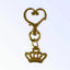 Gold Crown Collar Charm - Your Pet Connection