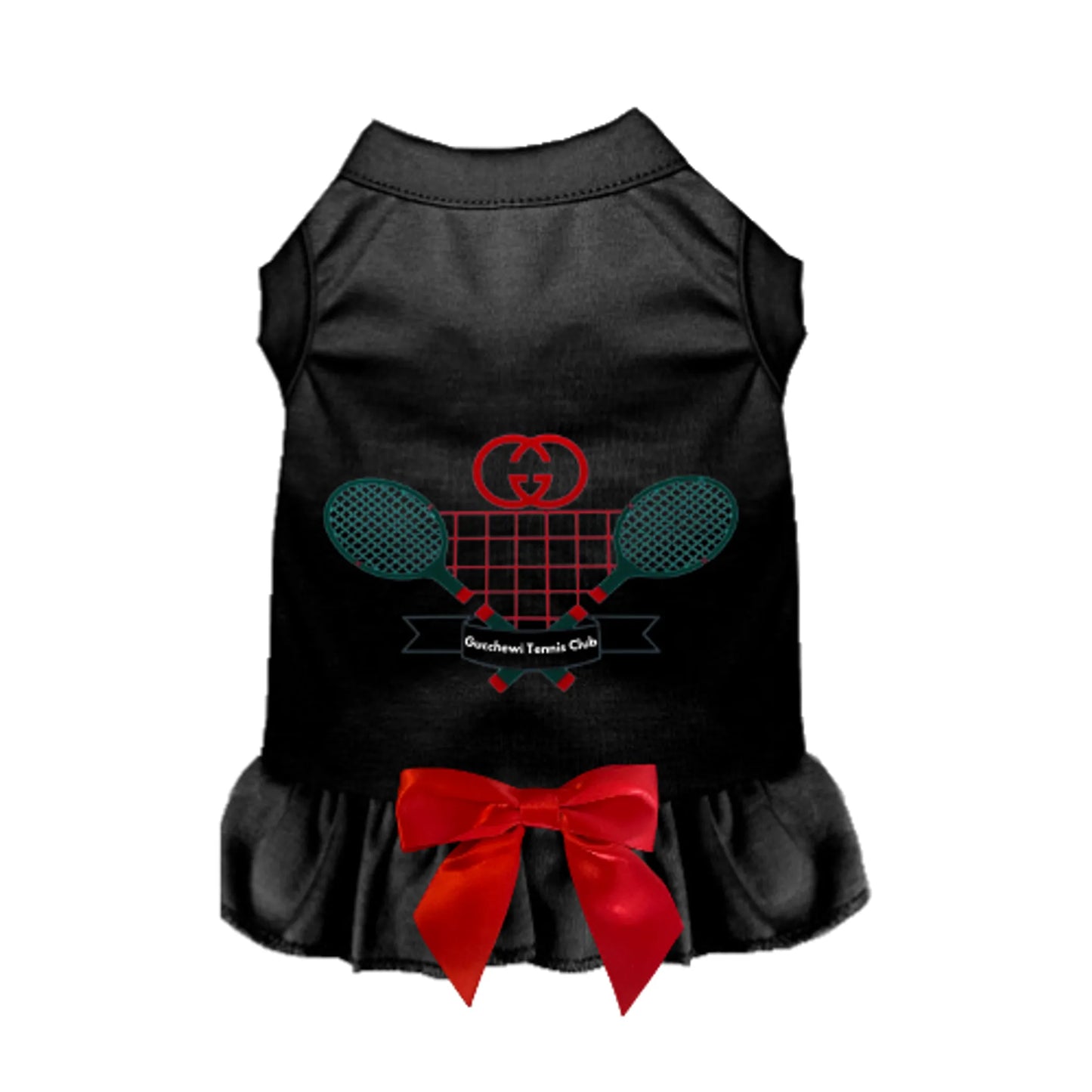 Gucchewi Tennis Club Dog Outfit - Pack Of: 1 - Your Pet Connection