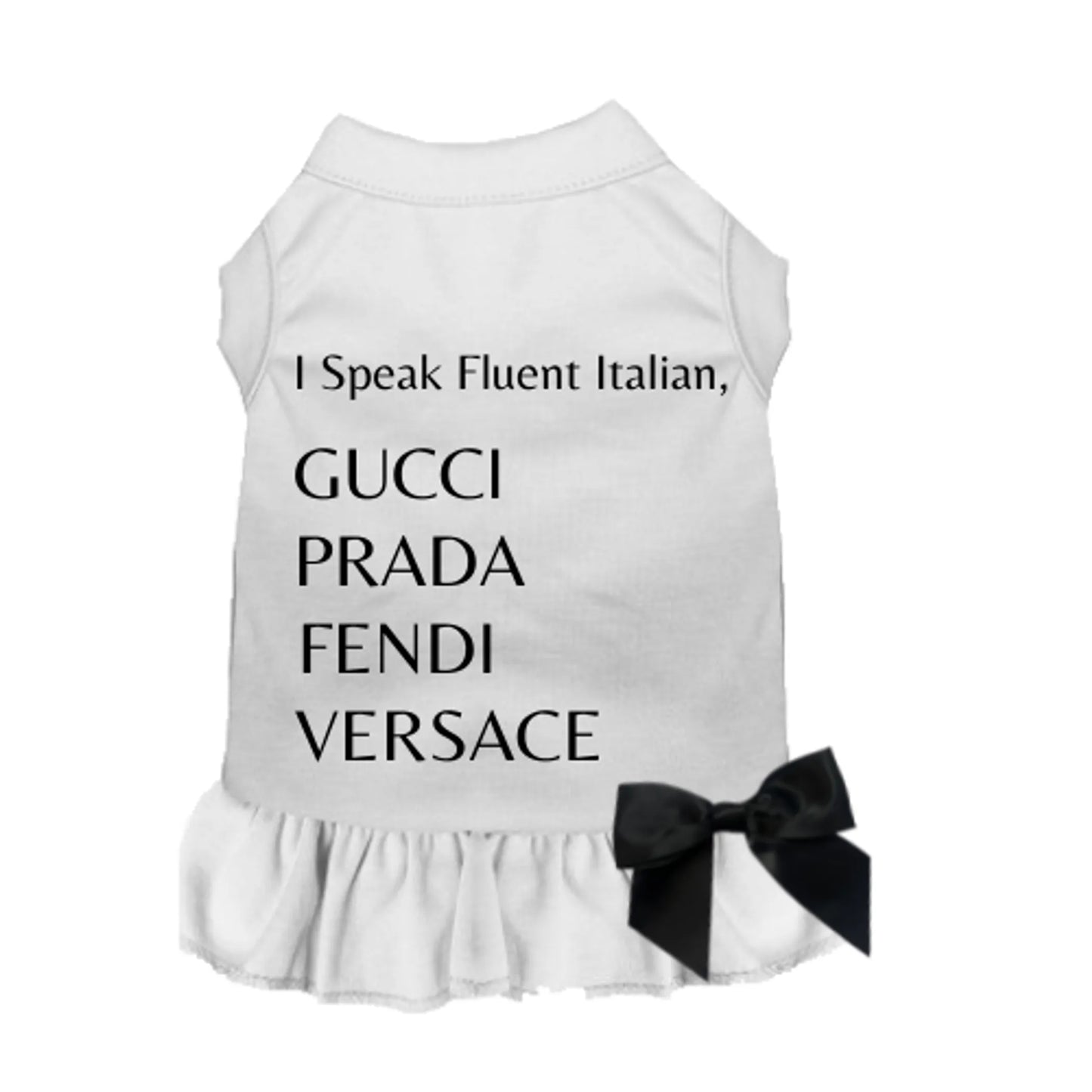 Bark Fifth Avenue Italian Luxury Dog Shirt