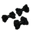Black Chiffon Rosette Hairbows - Your Pet Connection