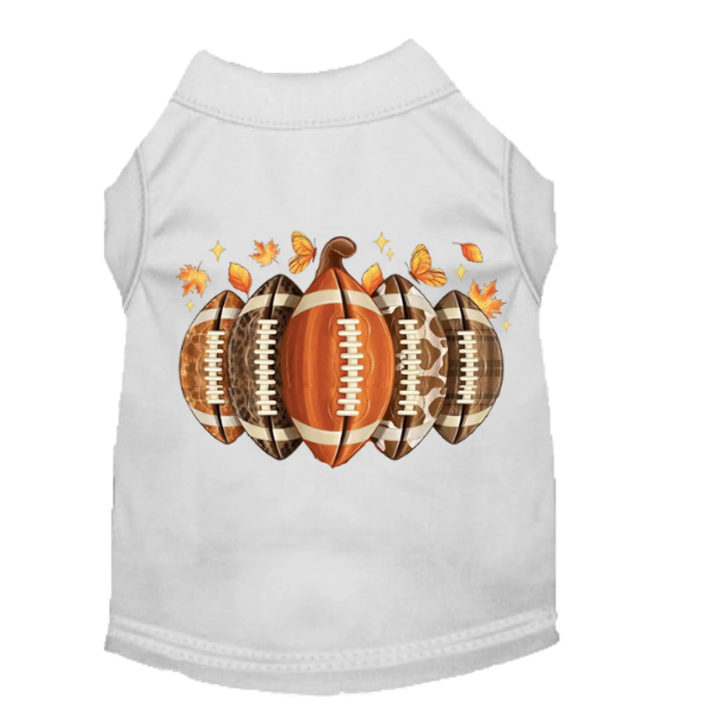Autumn Touchdown Tail Tee - Your Pet Connection