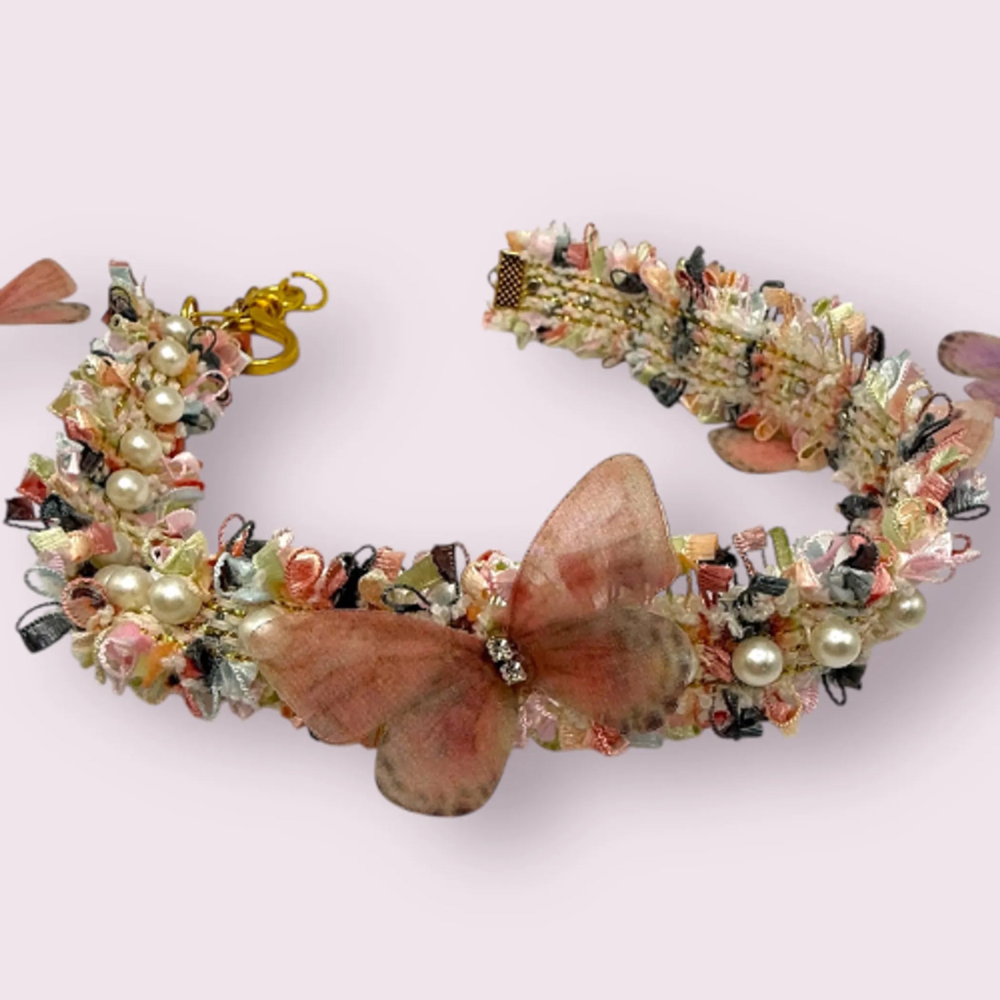 Mariposa Tweed Dog Necklaces - Your Pet Connection