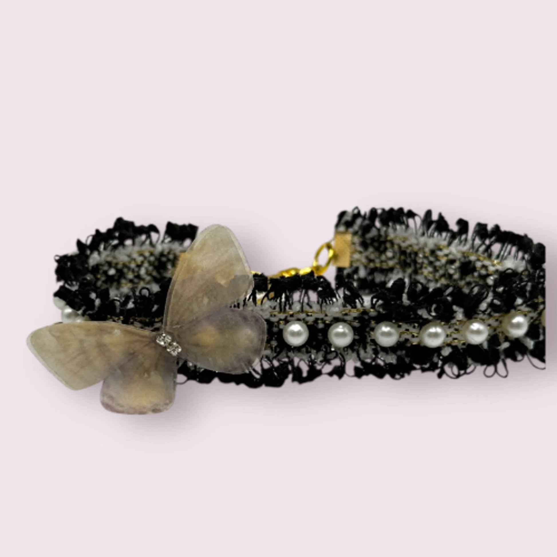 Mariposa Tweed Dog Necklaces - Your Pet Connection