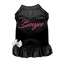 Bark Fifth Avenue Elegant Black Ruffle Dog Dress