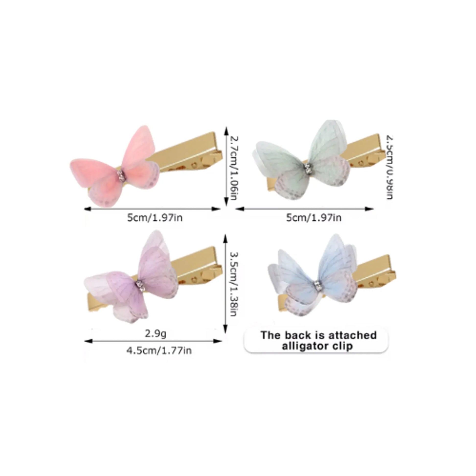 Mariposa Hair Bows - Your Pet Connection