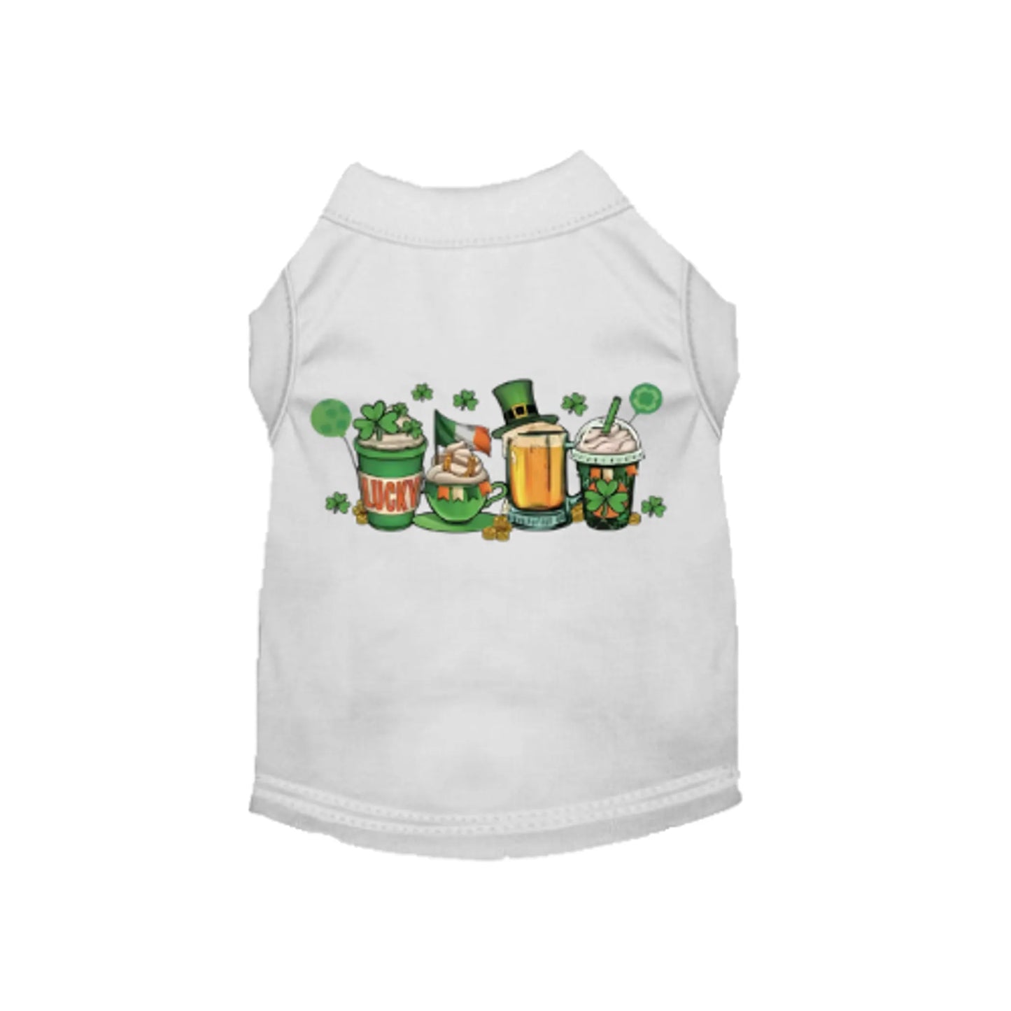 Lucky Charms St. Patrick's Day Dog Tee - Your Pet Connection