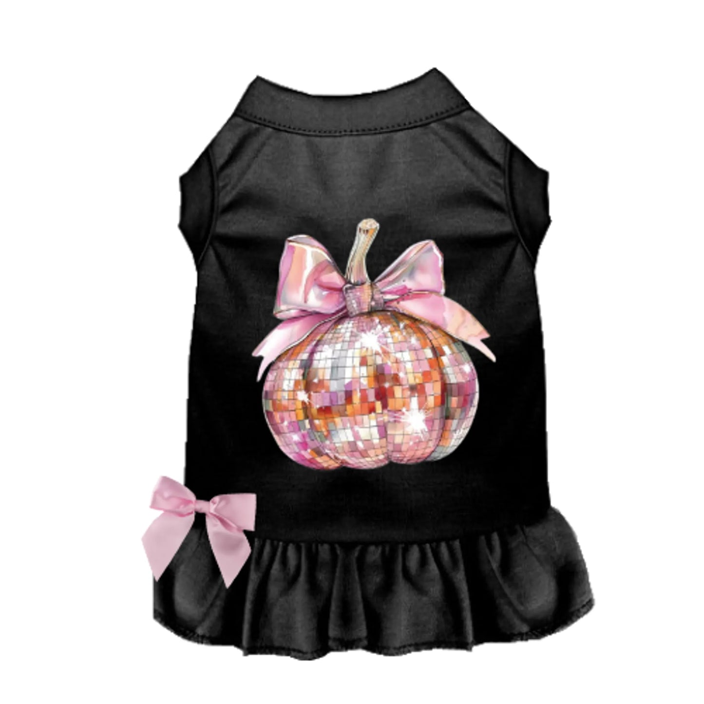 Pretty Pink Pumpkin Dog Dress - Your Pet Connection