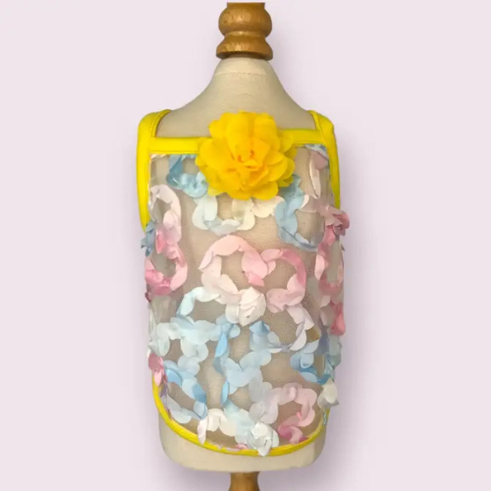 Floral Summer Tank Dog Shirt - Your Pet Connection