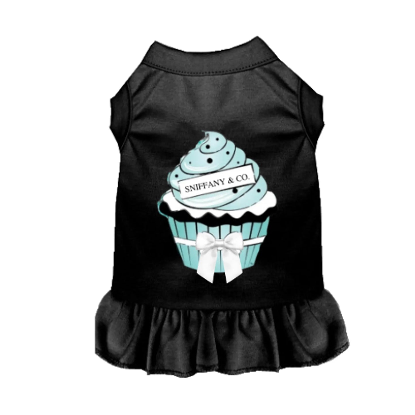 Bark Fifth Avenue Cupcake Dog Dress Small