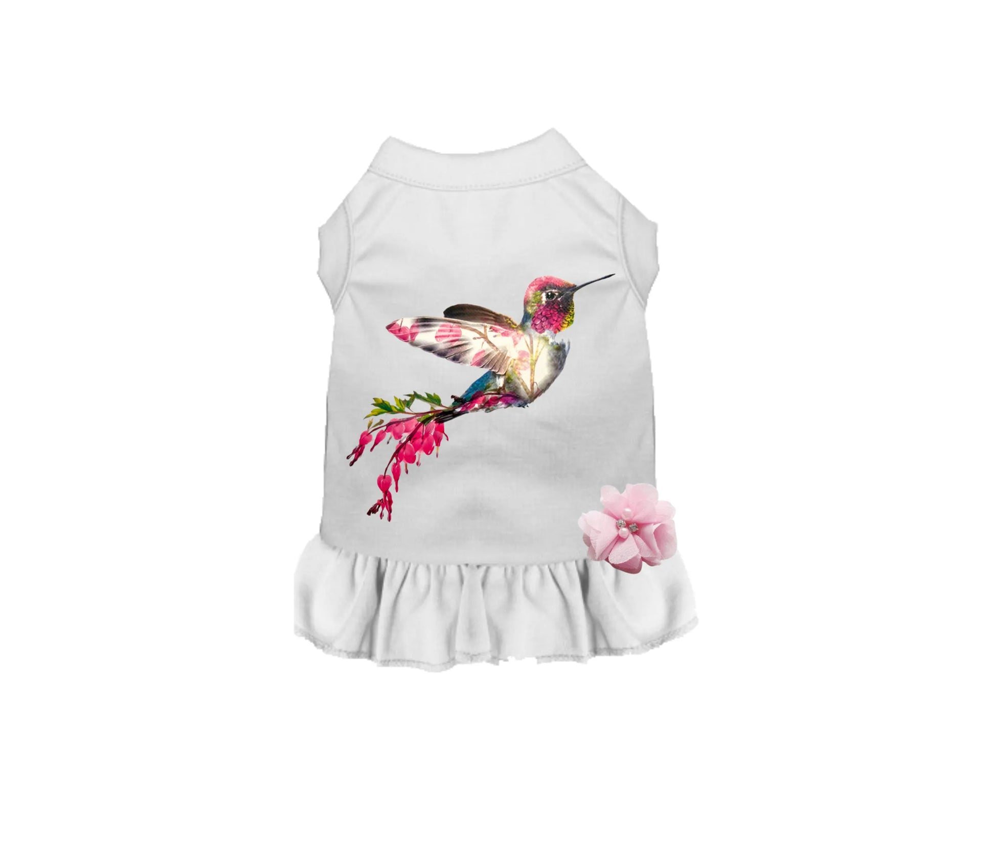 Hummingbird Summer- Dog Dress - Your Pet Connection