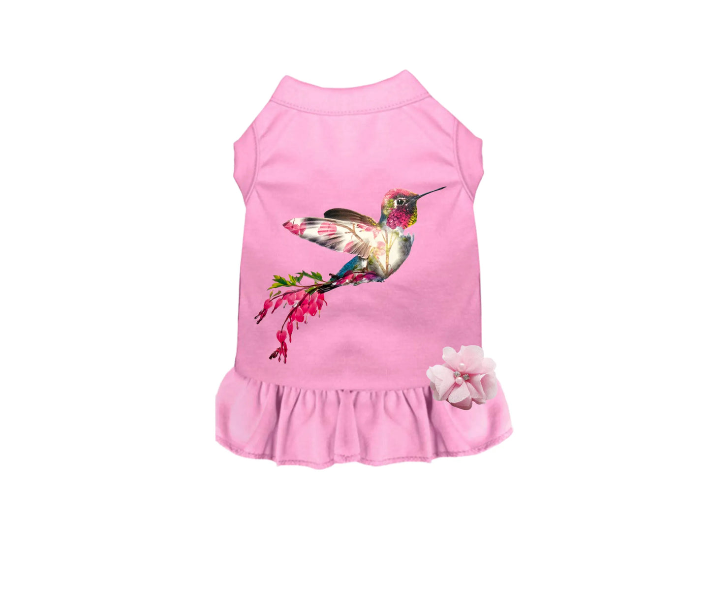 Hummingbird Summer- Dog Dress - Your Pet Connection