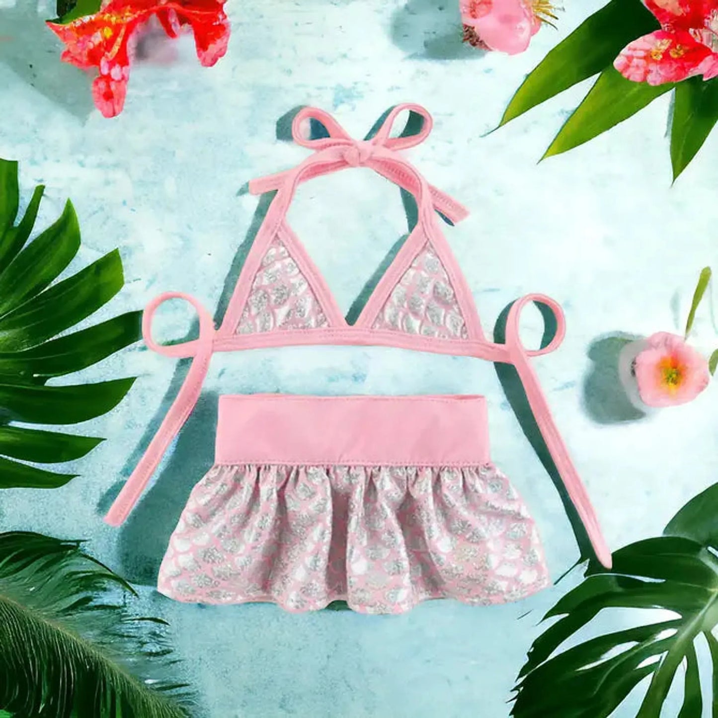 Bark Fifth Avenue Mermaid Bikini for Dogs