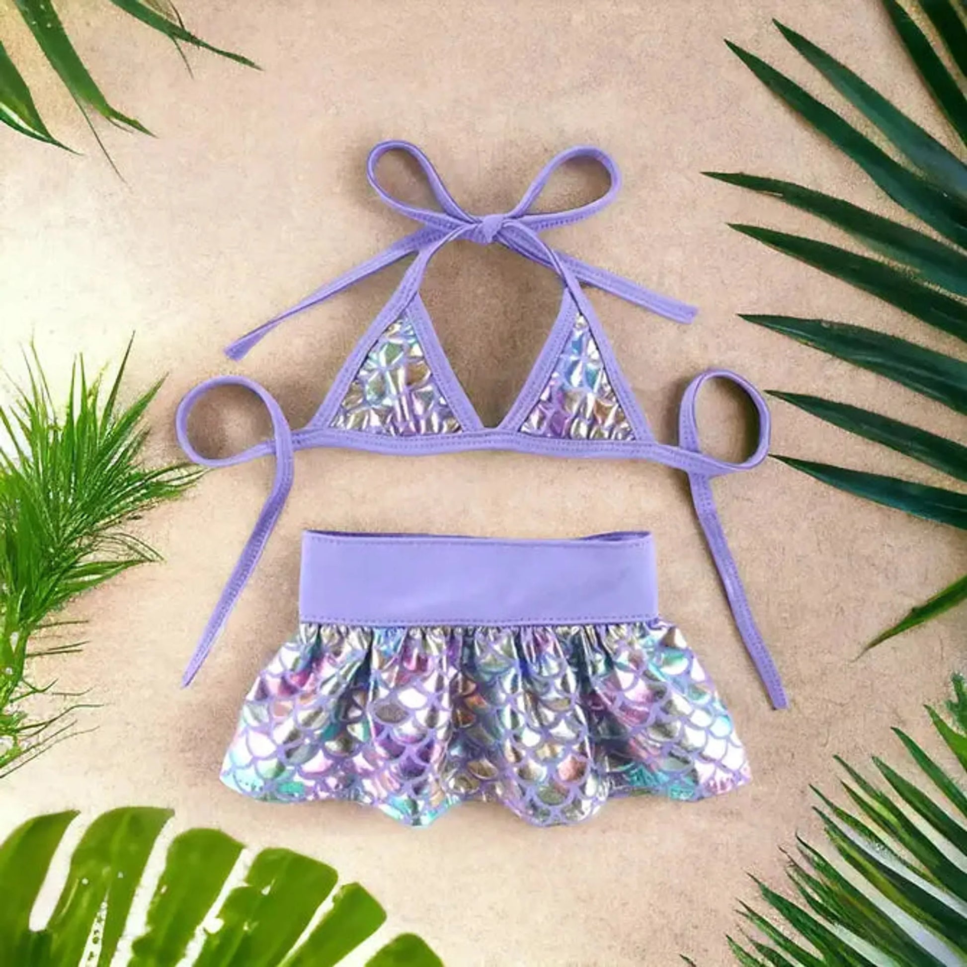 Bark Fifth Ave. Mermaid- Dog Bikini Set - Your Pet Connection