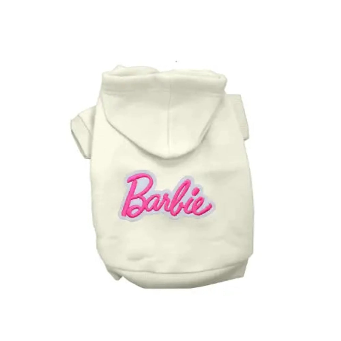 Bark Fifth Avenue Barbie Dog Hoodie - Pink