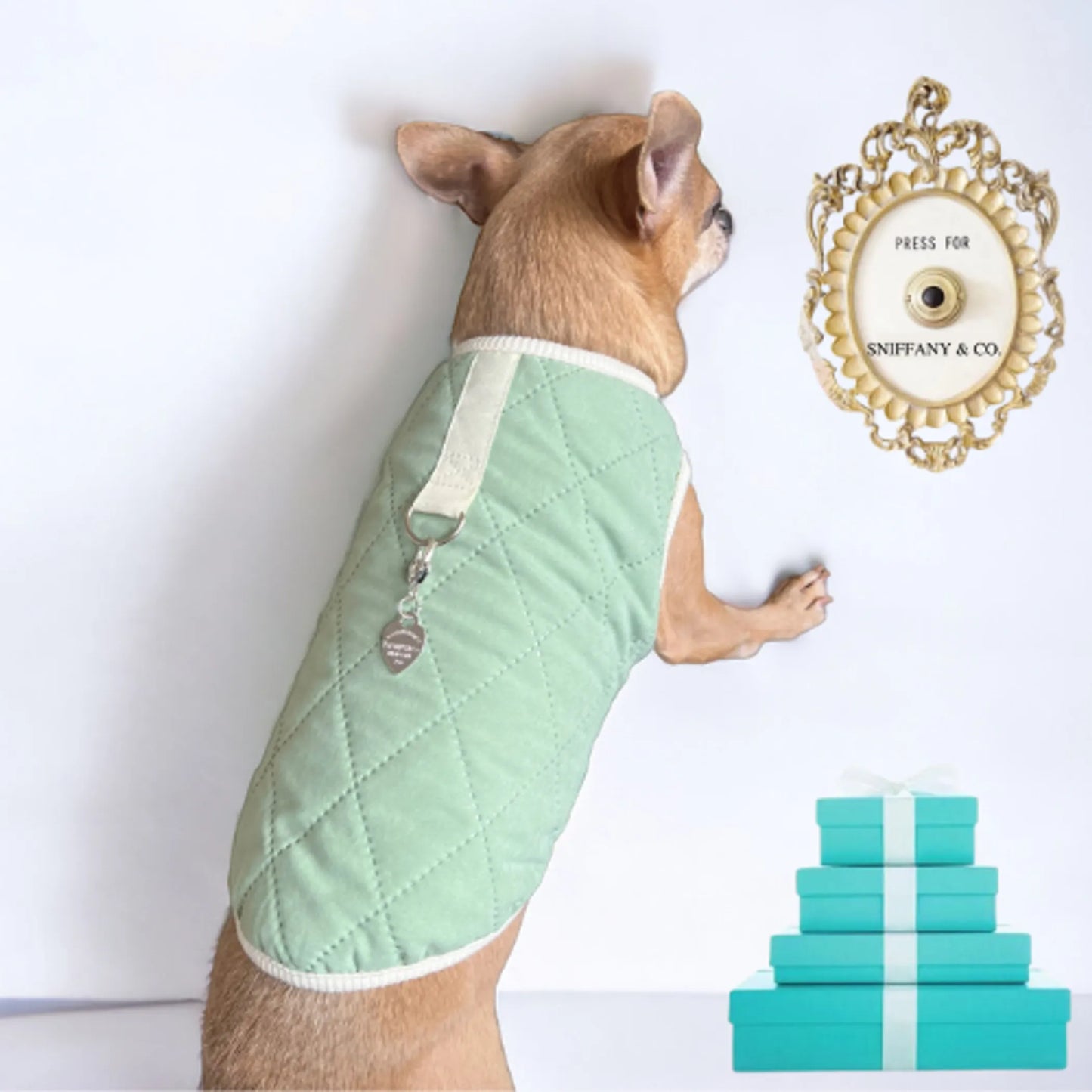 Bark Fifth Avenue Sniffany Puff Vest XS
