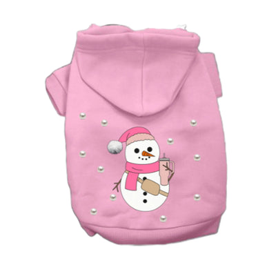 Pearl Frosty Snowman- Dog Hoodie - Your Pet Connection
