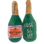 Woof Clicquot Rose' Champagne Bottle Plush Toy - Your Pet Connection