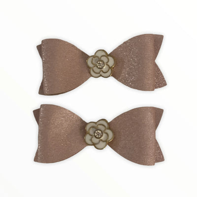 Camellia Glam Barrettes - Your Pet Connection