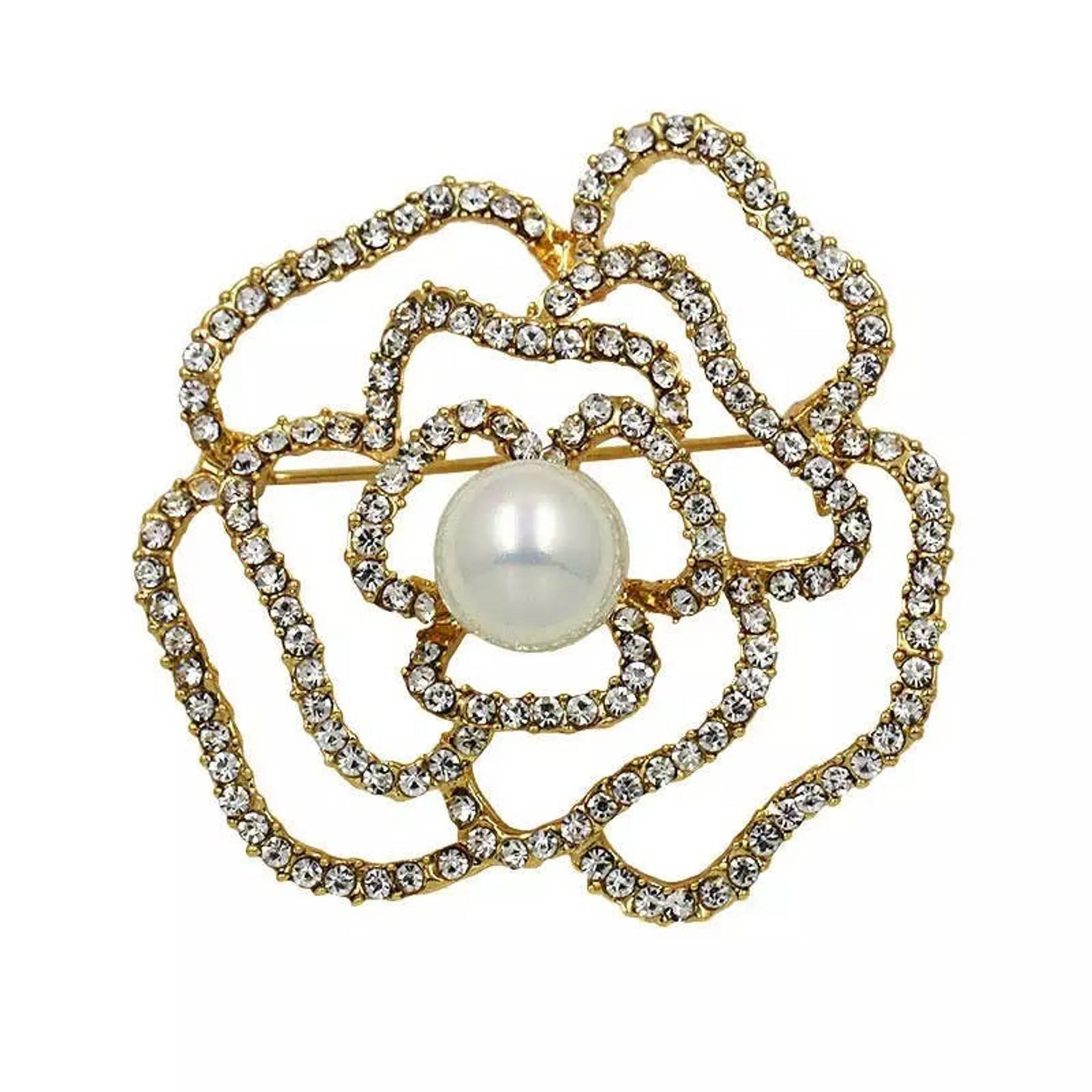 Camellia Luxury Brooch - Your Pet Connection