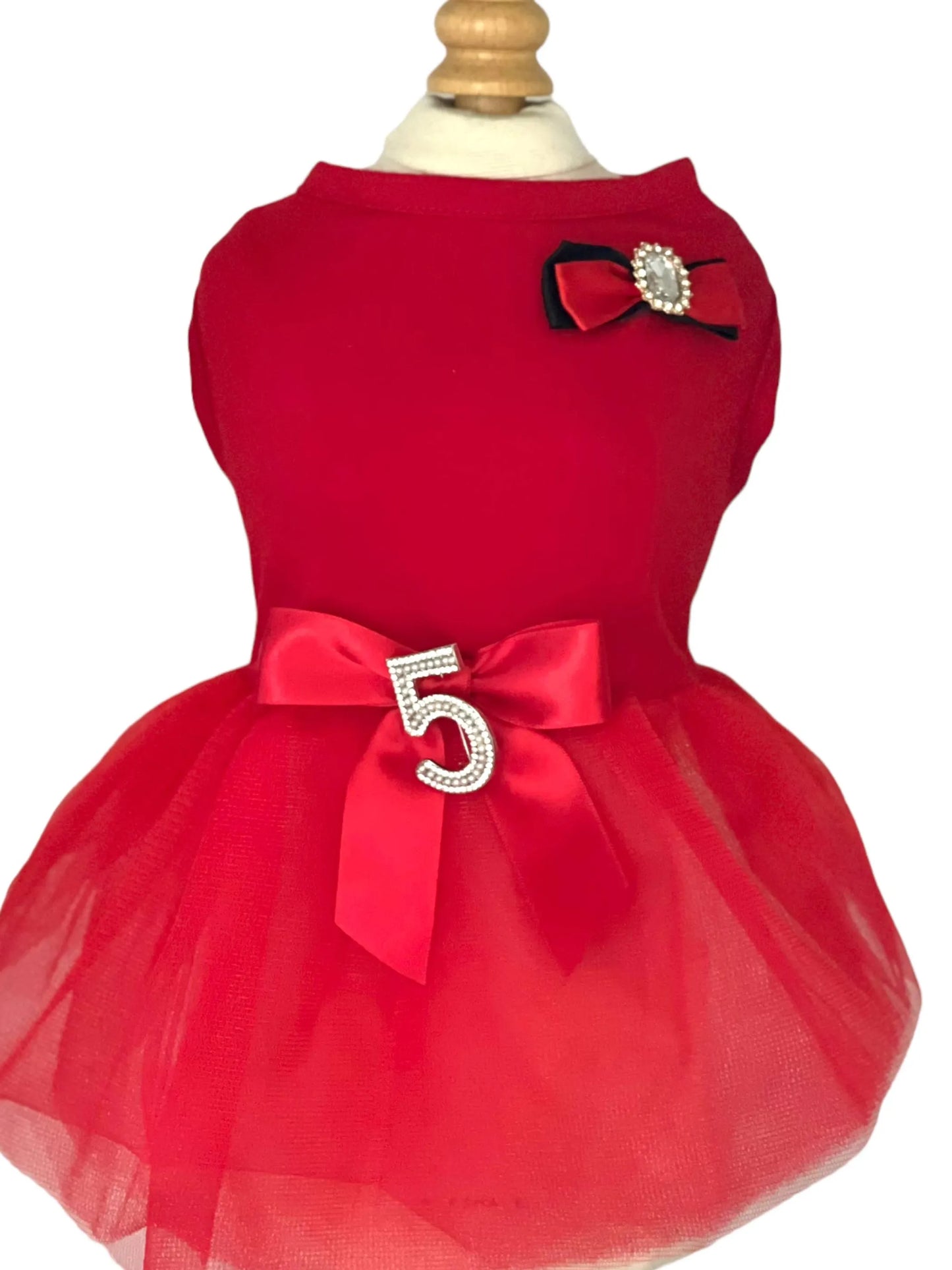 No 5 Holiday Glam Dress - Your Pet Connection