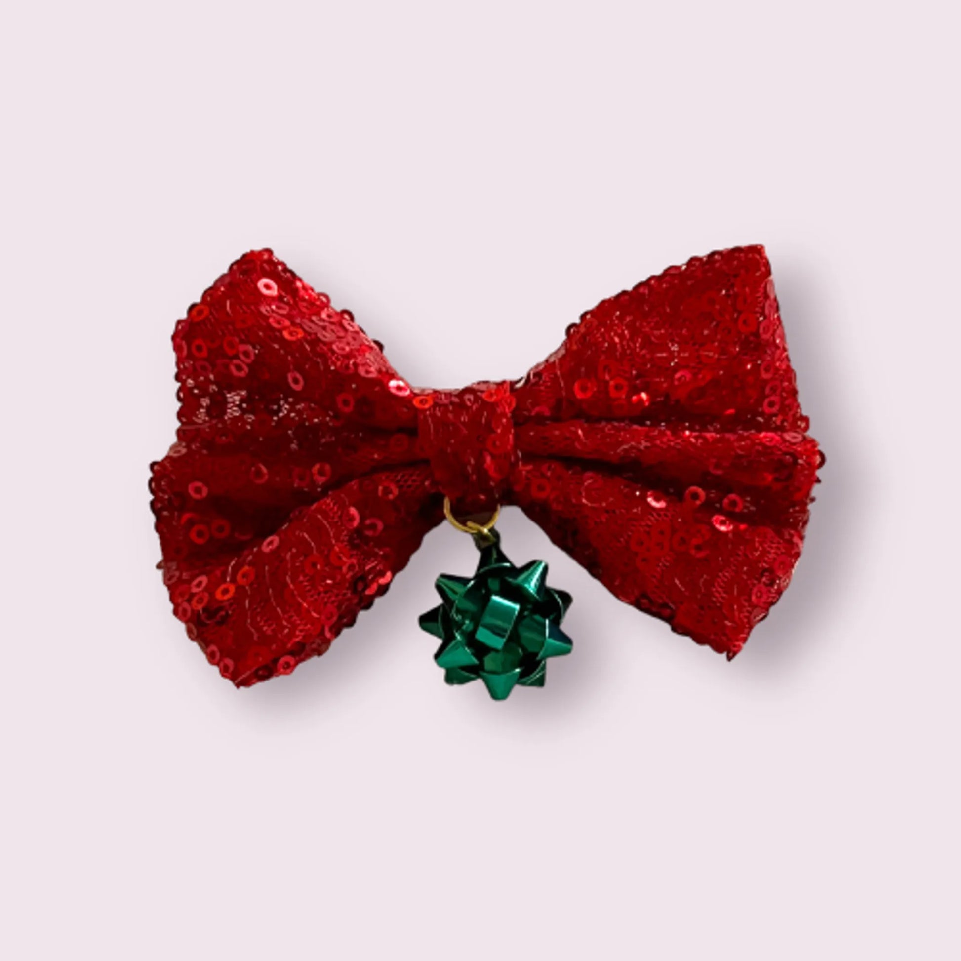 Holiday Glam Sequin Hair Barrettes- Dog Barrette - Your Pet Connection