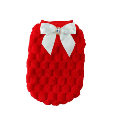 Bark Fifth Avenue Luxurious Velvet Dog Sweater